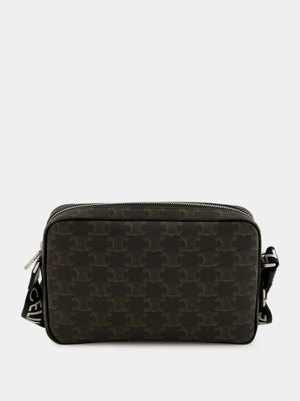 MESSENGER BAG W/ STRAP HORIZONTAL TRIOMPHE CANVAS sold by Fashion Clinic