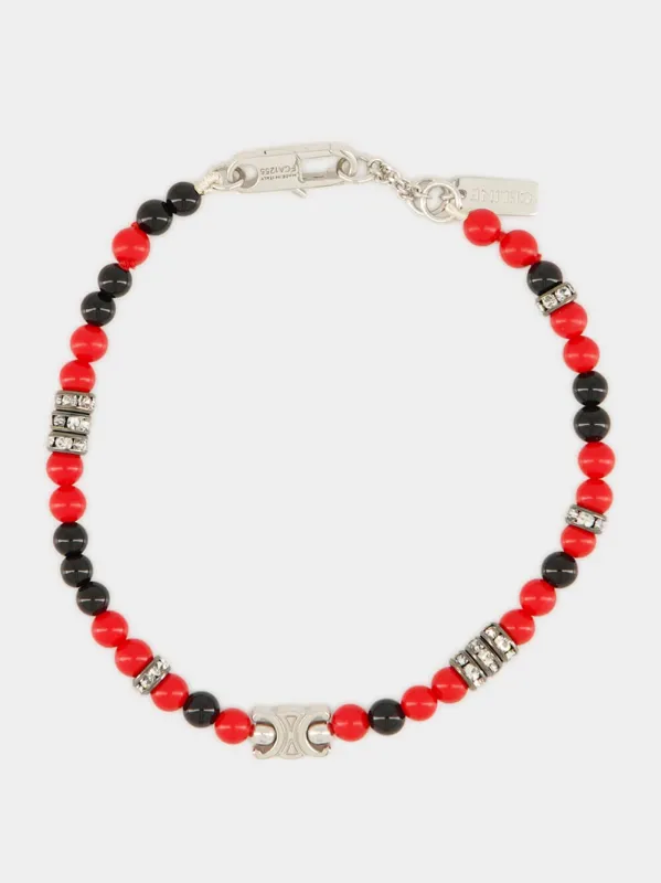 BRACELET SAN ONOFRE TRIOMPHE ONYX. RESIN PEARLS sold by Fashion Clinic