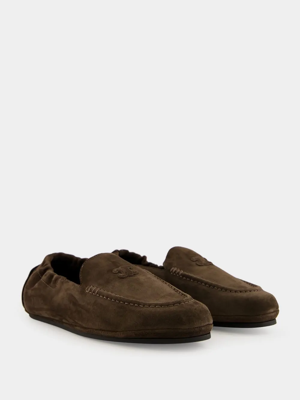 LOAFERS ADAM W/TRIOMPHE SUEDE LEATHER sold by Fashion Clinic product image thumbnail 3