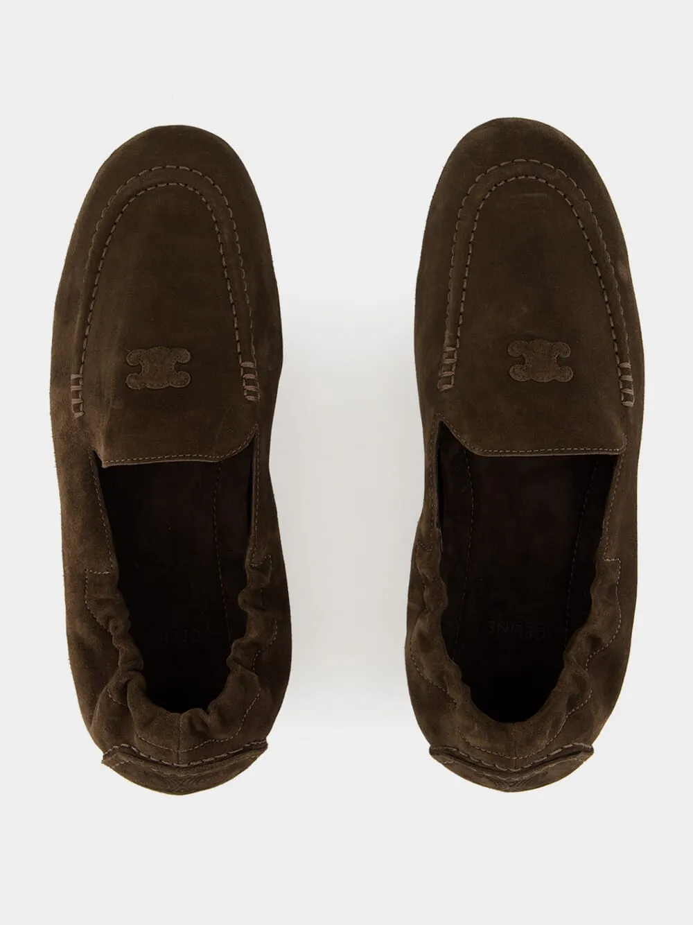 LOAFERS ADAM W/TRIOMPHE SUEDE LEATHER sold by Fashion Clinic product image thumbnail 4