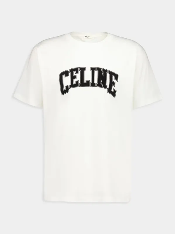 T-SHIRT LOOSE FIT S/S C-NECK COTTON JERSEY sold by Fashion Clinic