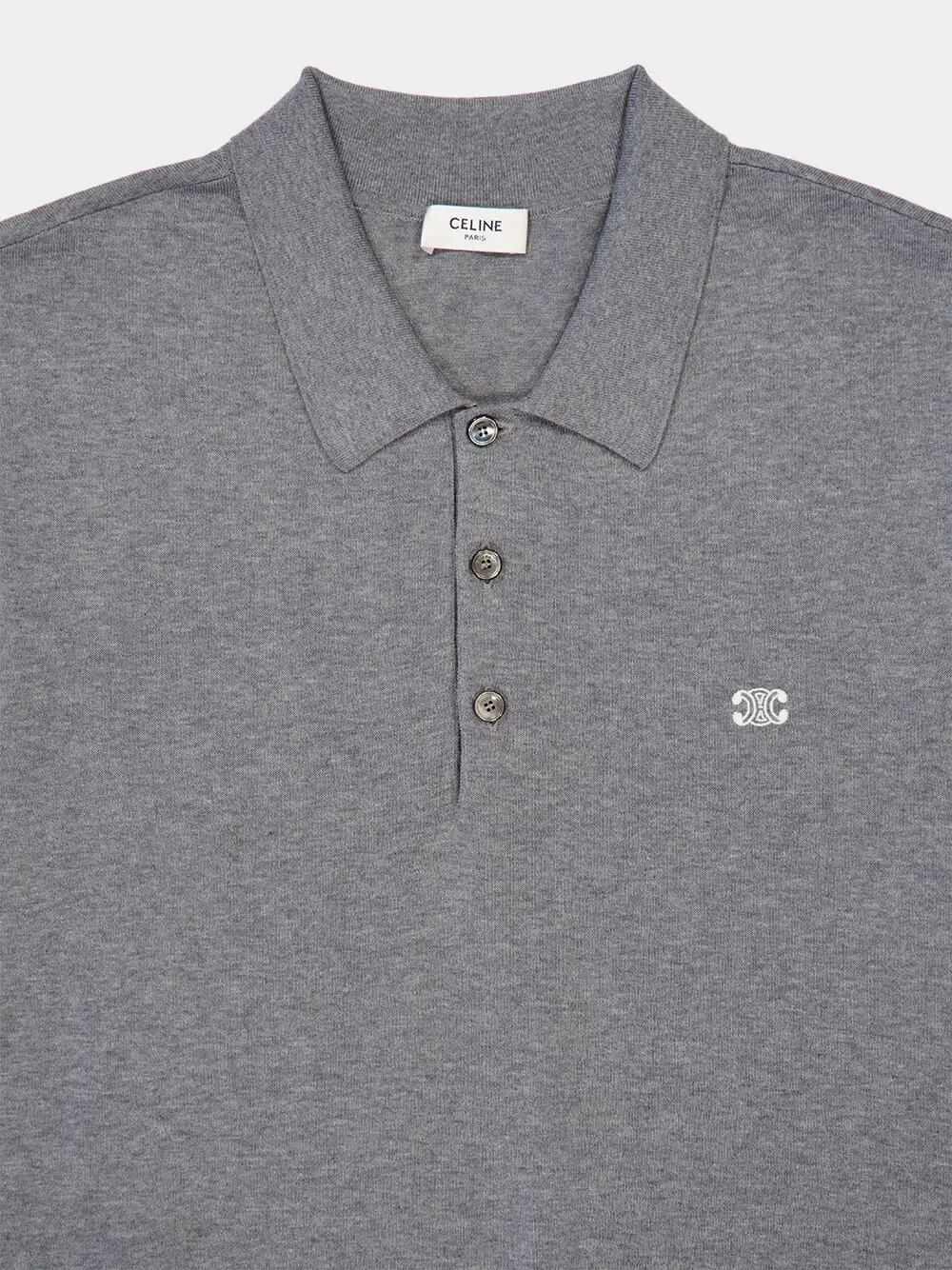 POLO L/S FINE KNIT COTTON sold by Fashion Clinic product image thumbnail 3