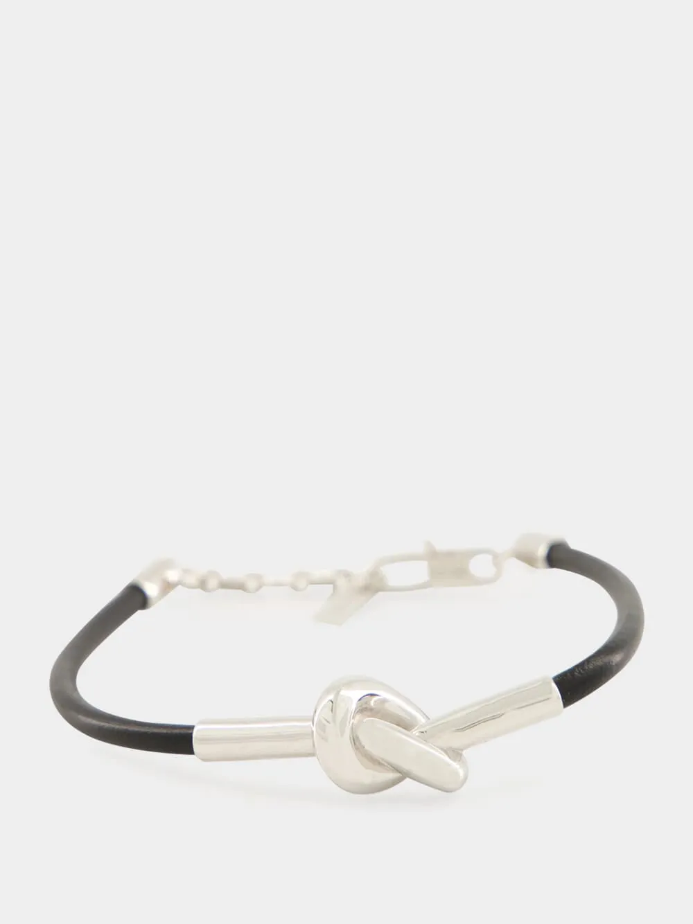 BRACELET KNOT BRASS & LEATHER sold by Fashion Clinic