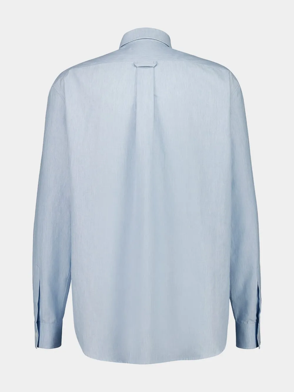 SHIRT RELAXED FIT L/S BUTTON UP CHAMBRAY COTTON sold by Fashion Clinic product image thumbnail 2