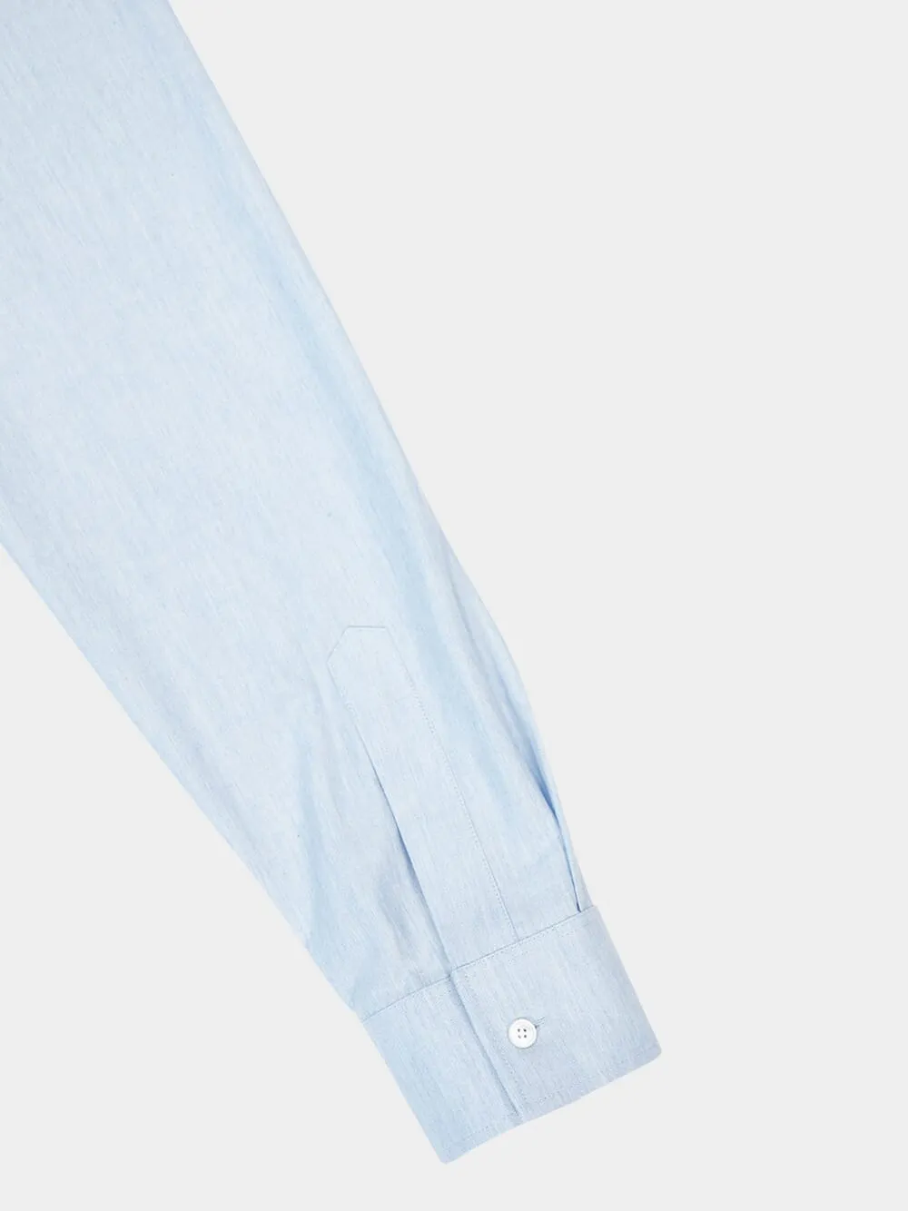 SHIRT RELAXED FIT L/S BUTTON UP CHAMBRAY COTTON sold by Fashion Clinic product image thumbnail 4