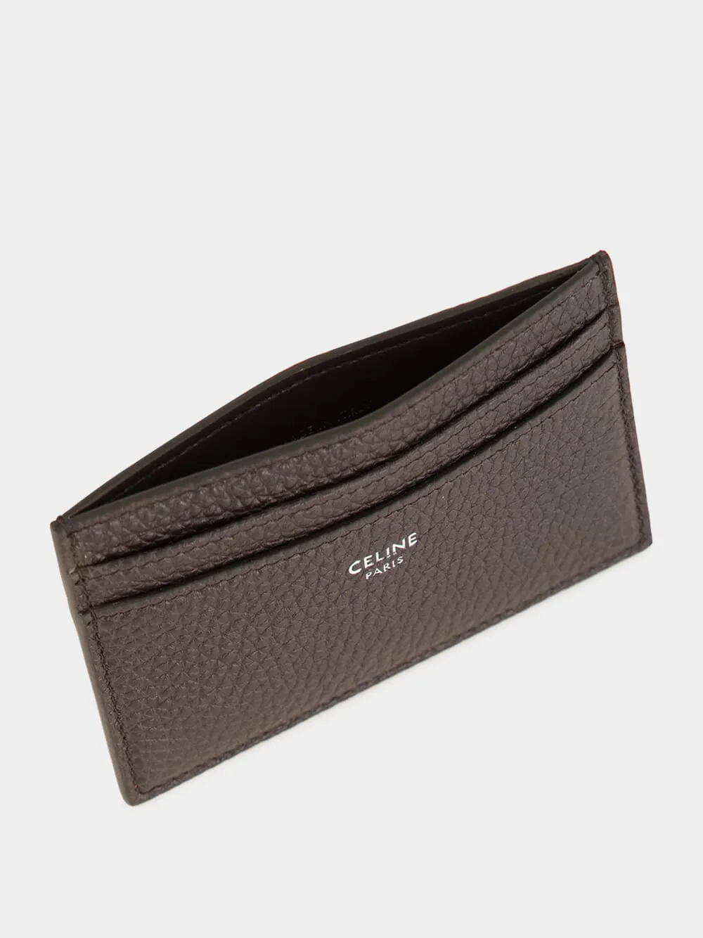 CARD HOLDER GRAINED LEATHER MEDIUM sold by Fashion Clinic product image thumbnail 3
