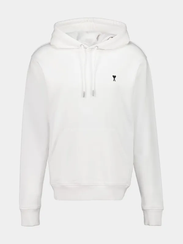 White Ami De Coeur Cotton Sweatshirt sold by Fashion Clinic