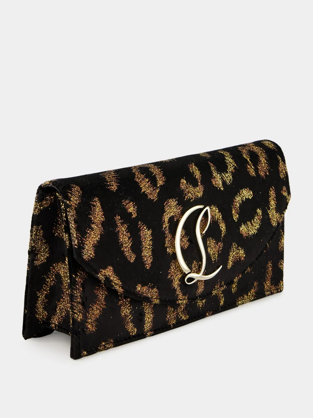 Loubi54 Leo Velvet Silk Clutch sold by Fashion Clinic product image thumbnail 3