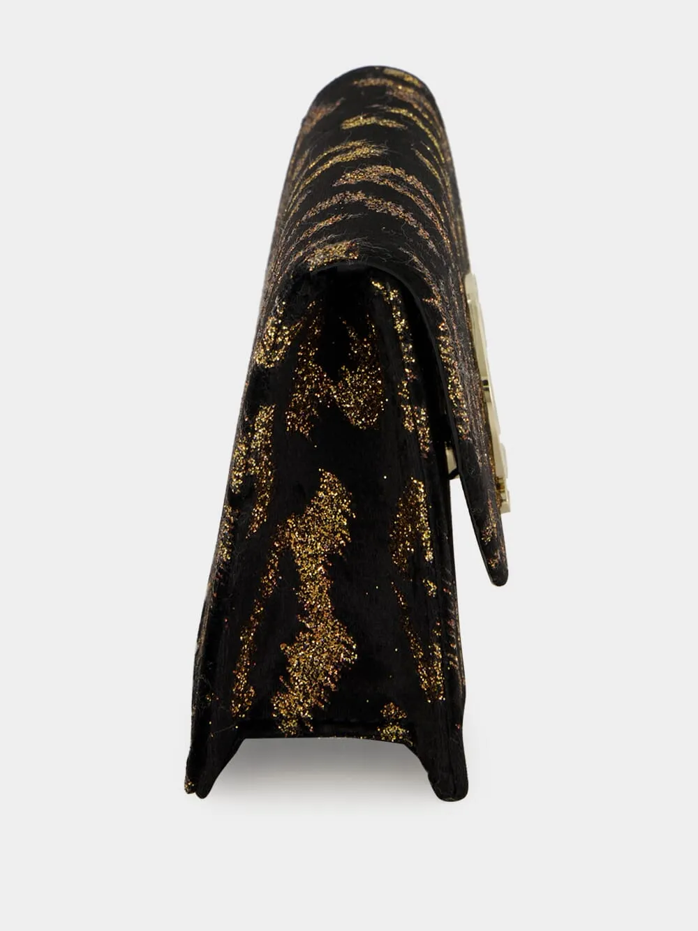 Loubi54 Leo Velvet Silk Clutch sold by Fashion Clinic product image thumbnail 4