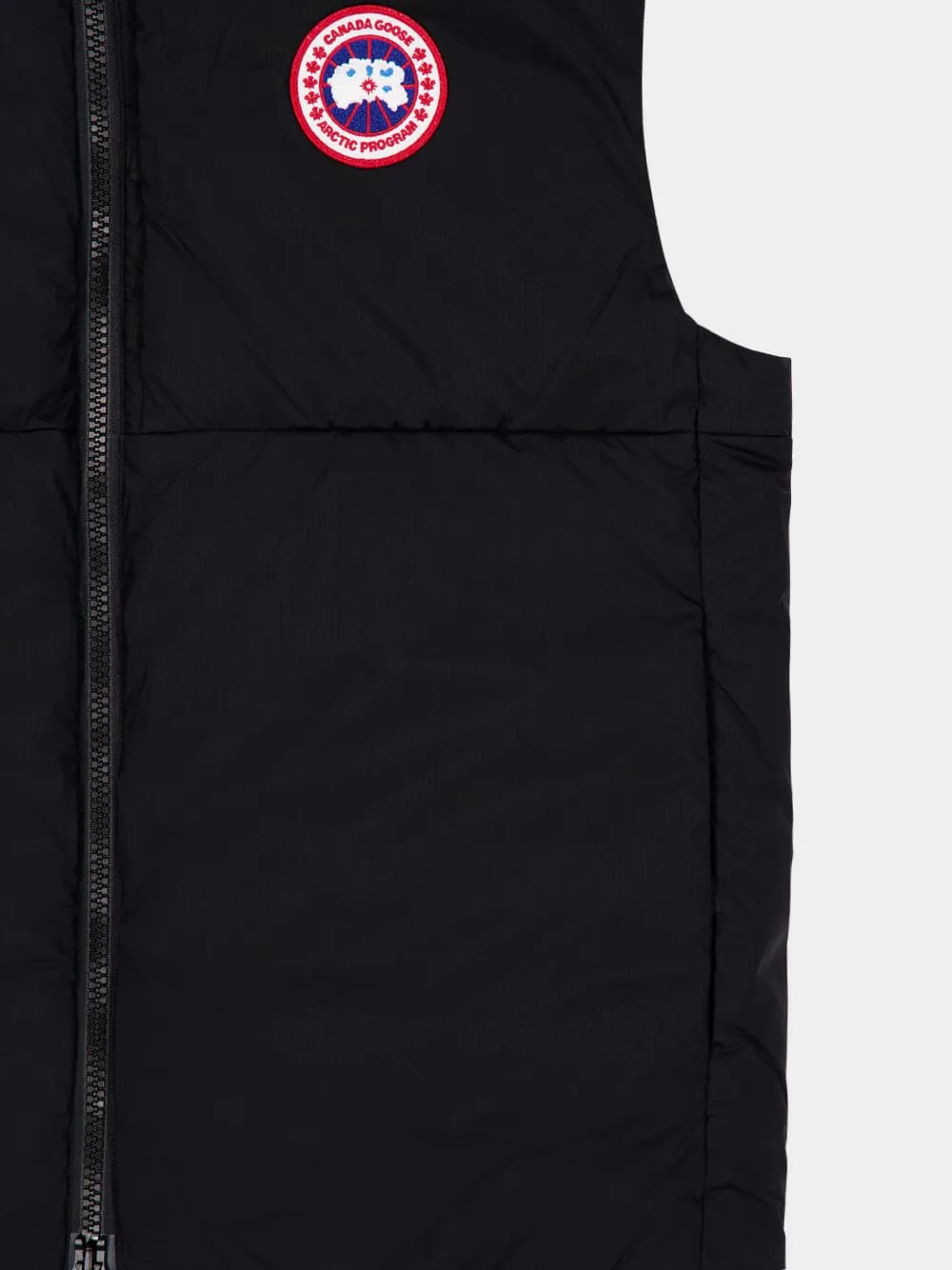 Black Lodge Down Vest sold by Fashion Clinic product image thumbnail 4