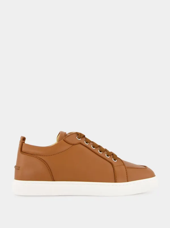 Cuoio Brown Rantulow Calf Leather Sneakers sold by Fashion Clinic