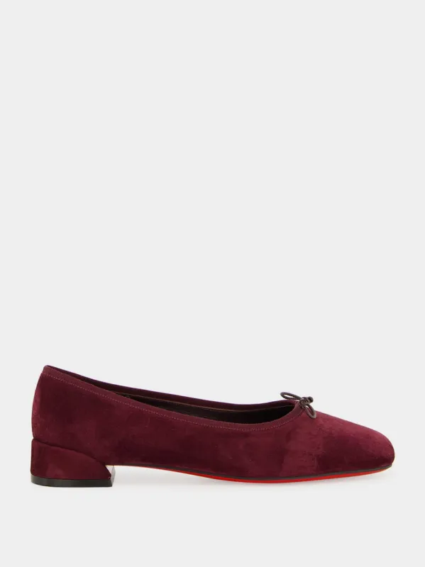 Amara Sweetie Jane Suede Ballerinas sold by Fashion Clinic