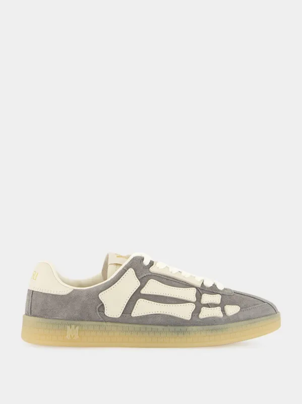 Dark Grey Pacific Bones Suede Sneakers sold by Fashion Clinic