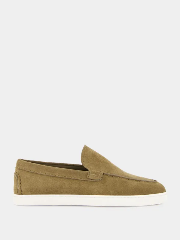 Silex Moonboat Suede Loafers sold by Fashion Clinic