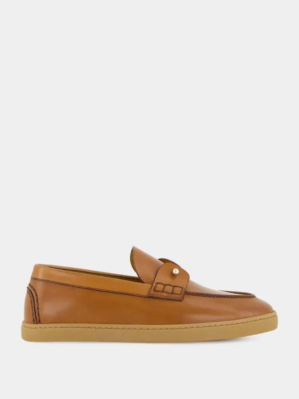Chambeliboat Havane Leather Boat Shoes sold by Fashion Clinic
