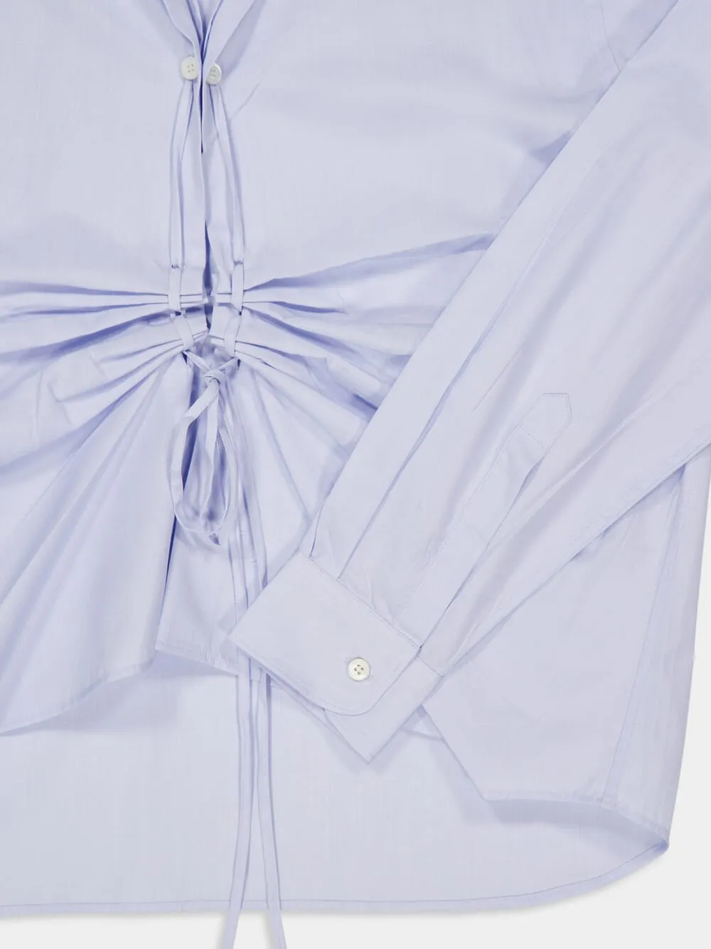 Astro Blue Fil-à-fil Shirt sold by Fashion Clinic product image thumbnail 4
