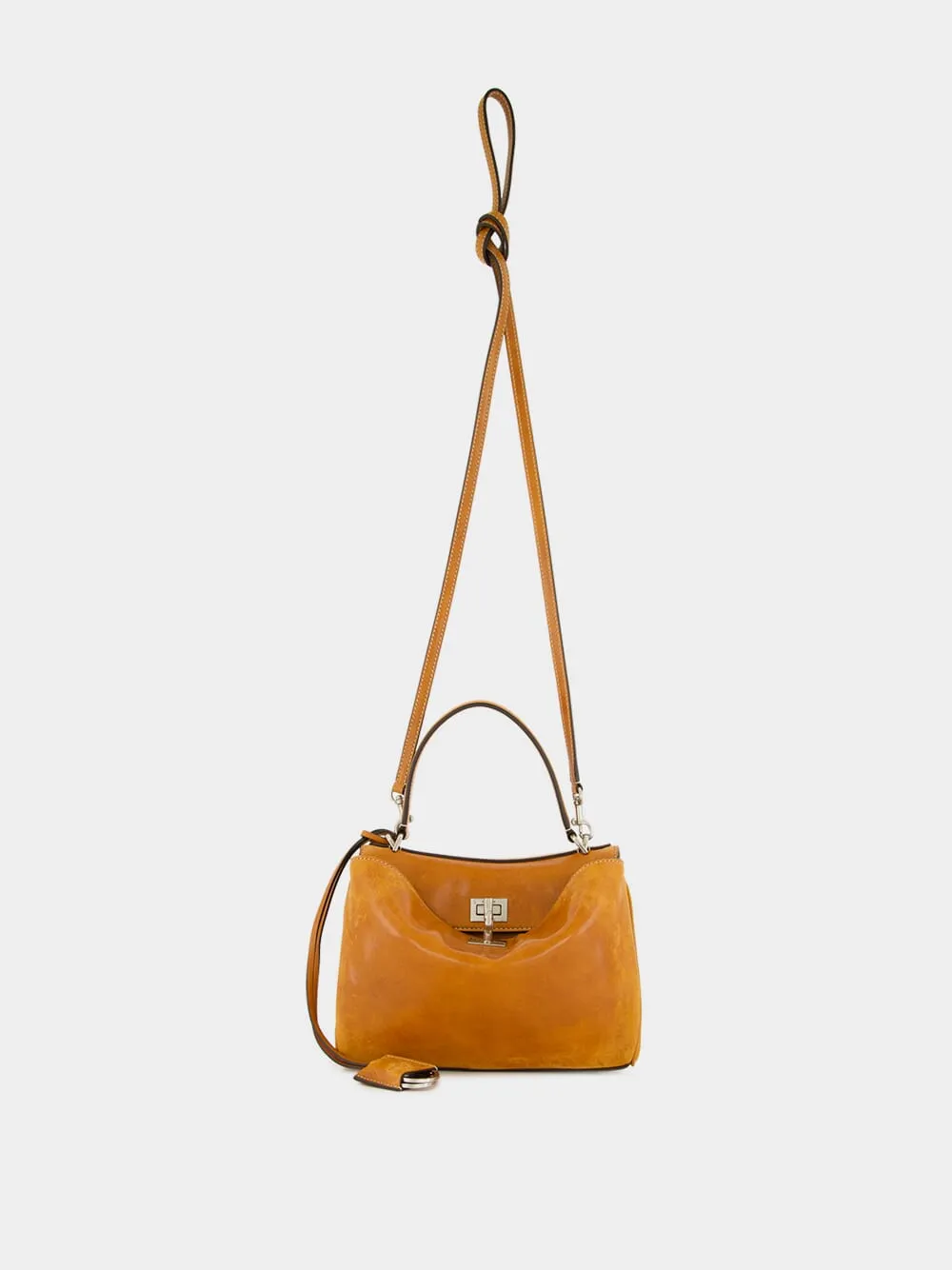 Tan Rodeo Mini Leather Handbag sold by Fashion Clinic product image thumbnail 3