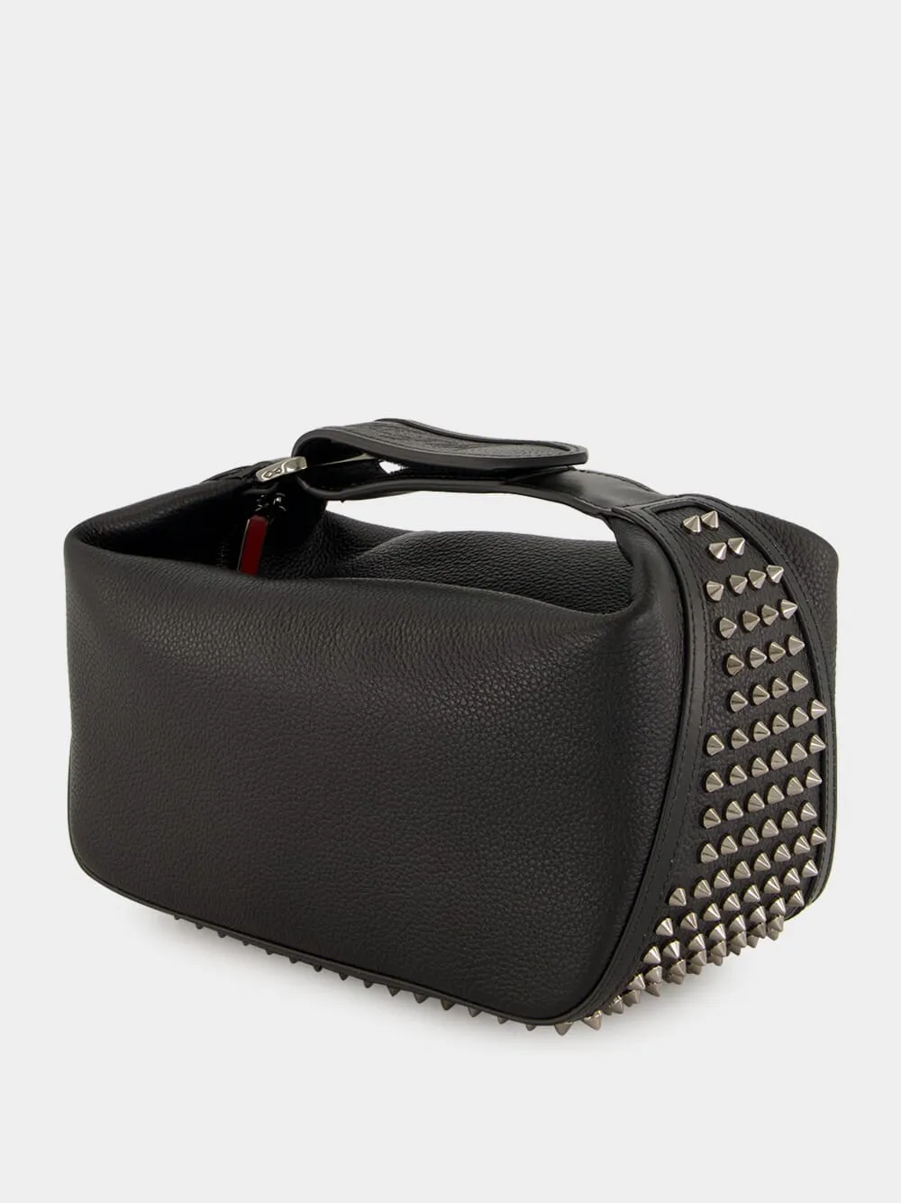 Black Funky Leather Pouch sold by Fashion Clinic product image thumbnail 4