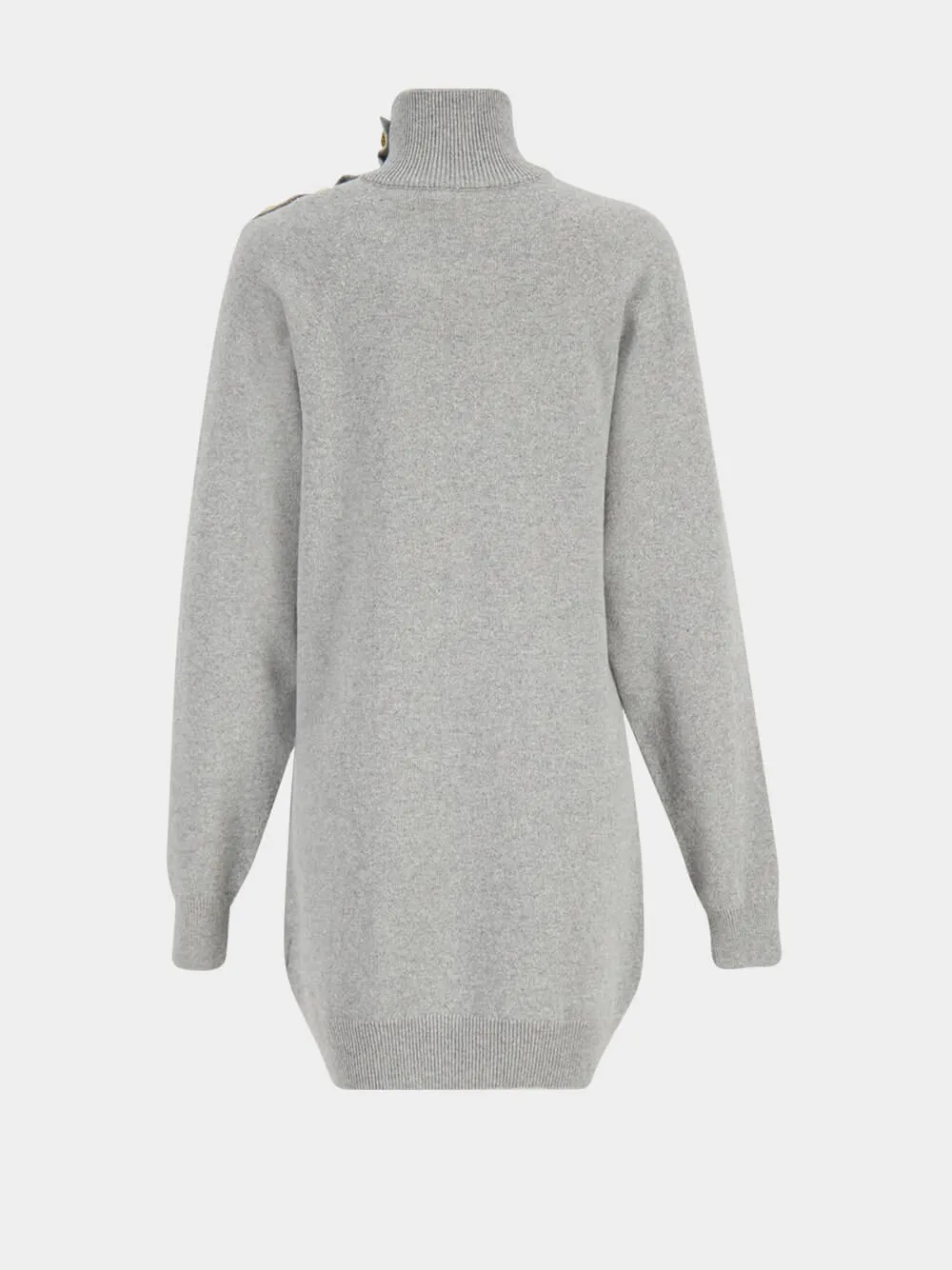 Grey Eco-Cashmere Jumper Dress sold by Fashion Clinic product image thumbnail 4