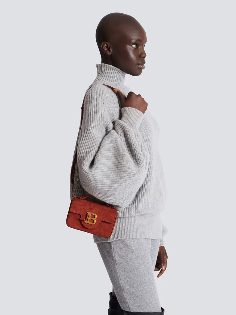 Red Suede B-Buzz 17 Mini Bag sold by Fashion Clinic product image thumbnail 2