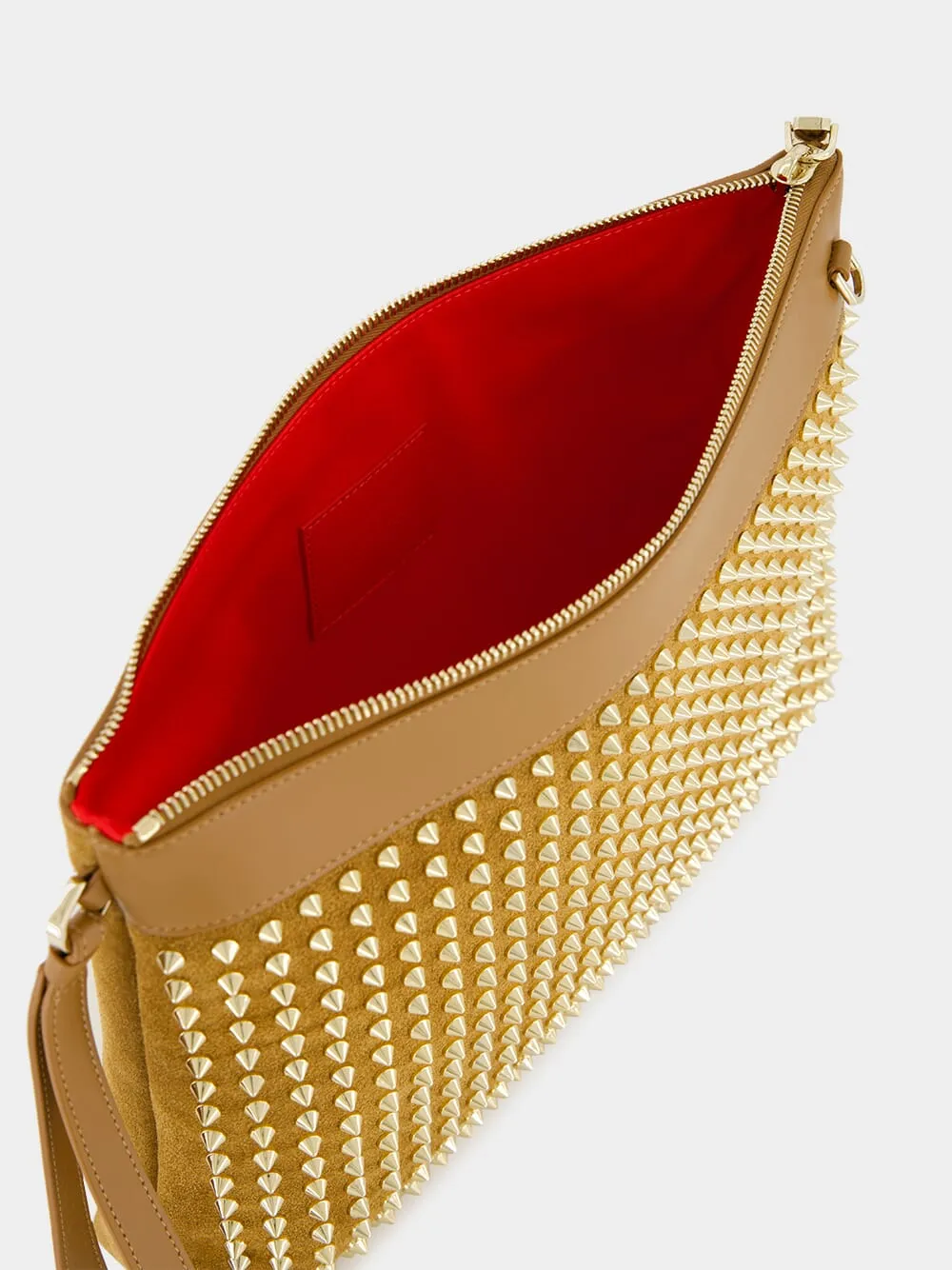 Rhea Funky Pouch with Gold Spikes sold by Fashion Clinic product image thumbnail 5