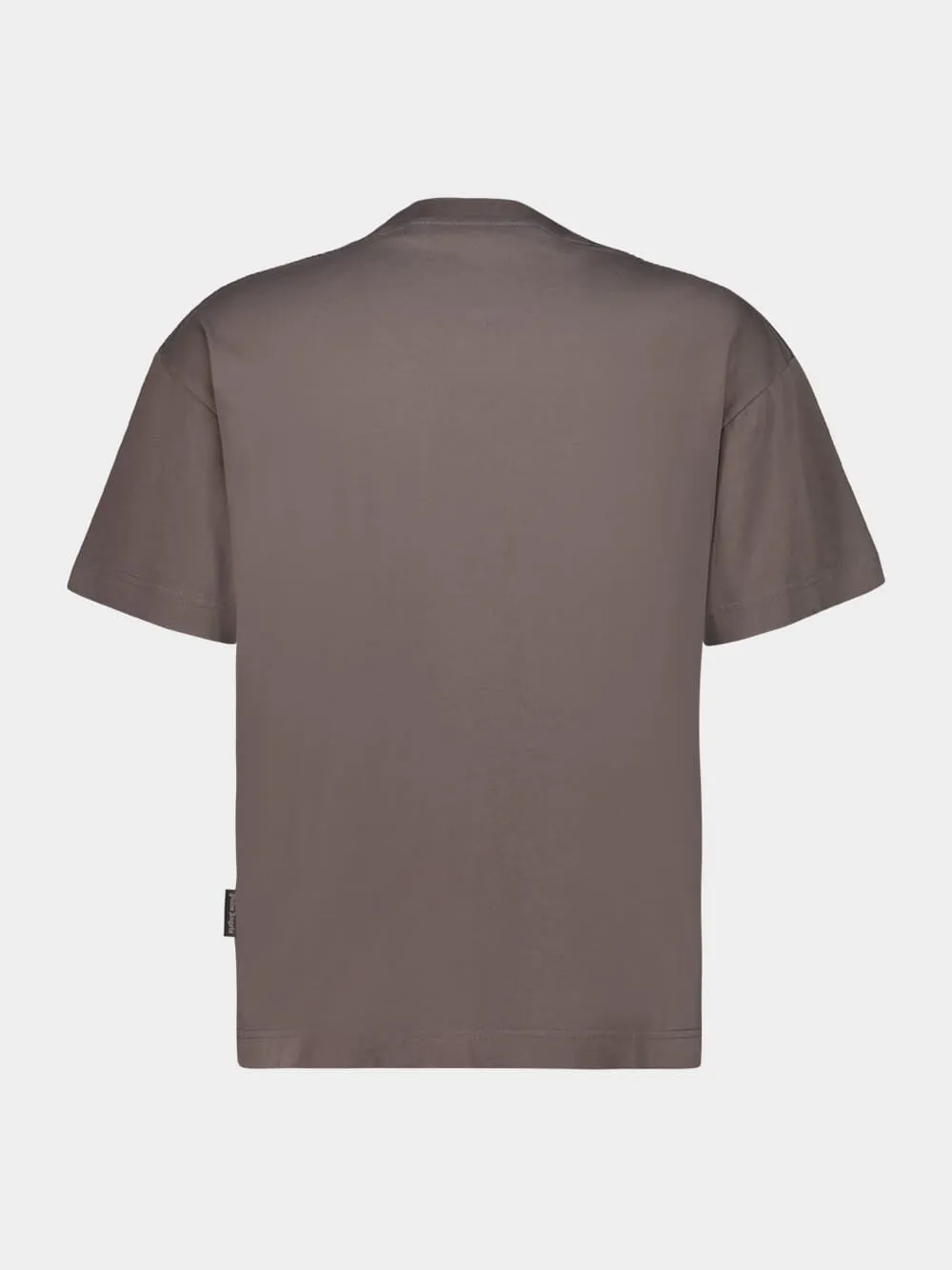 Dark Grey Snake Box Logo T-Shirt sold by Fashion Clinic product image thumbnail 2