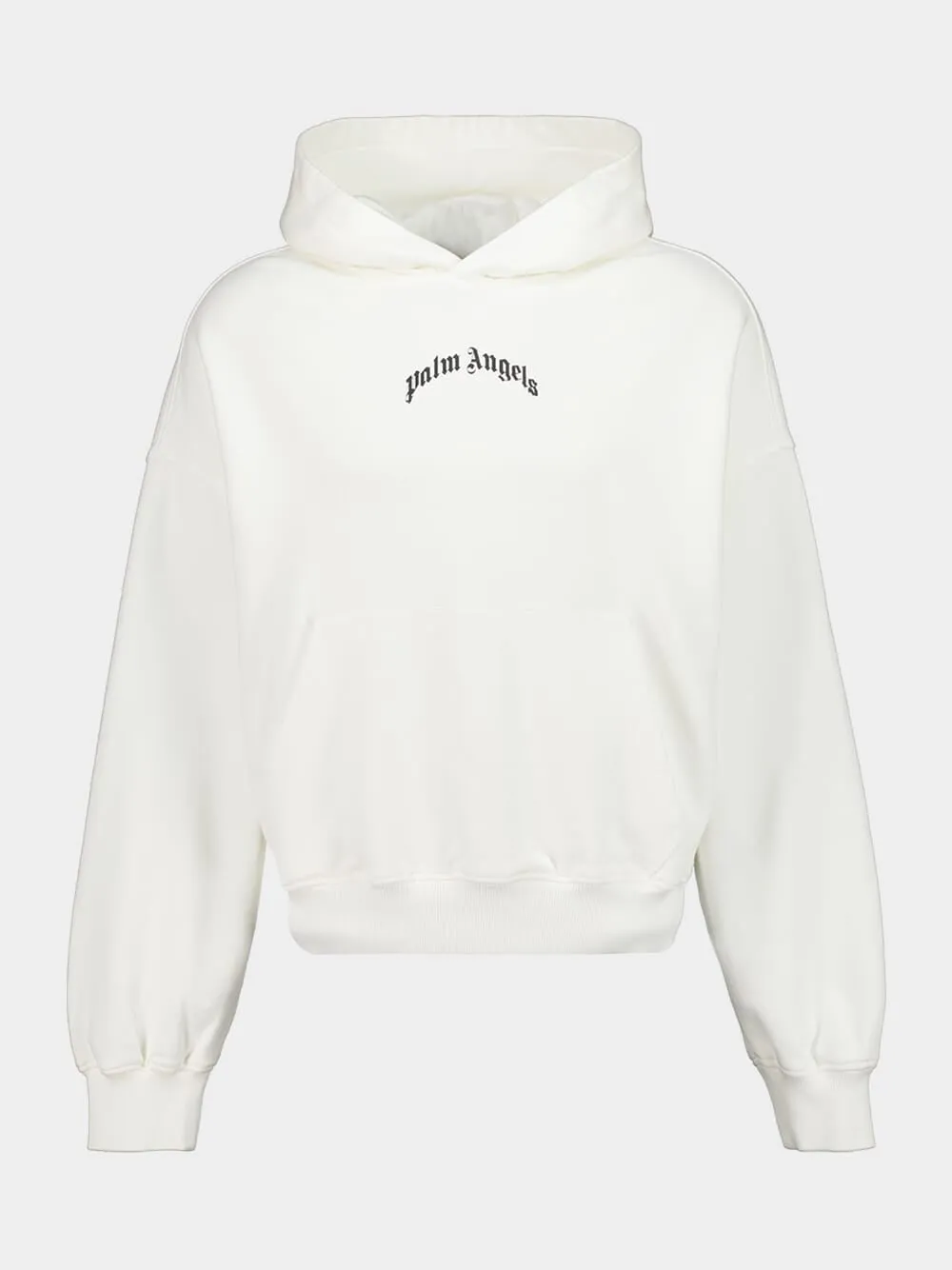 Off-White Loose Fit Hooded Sweatshirt sold by Fashion Clinic