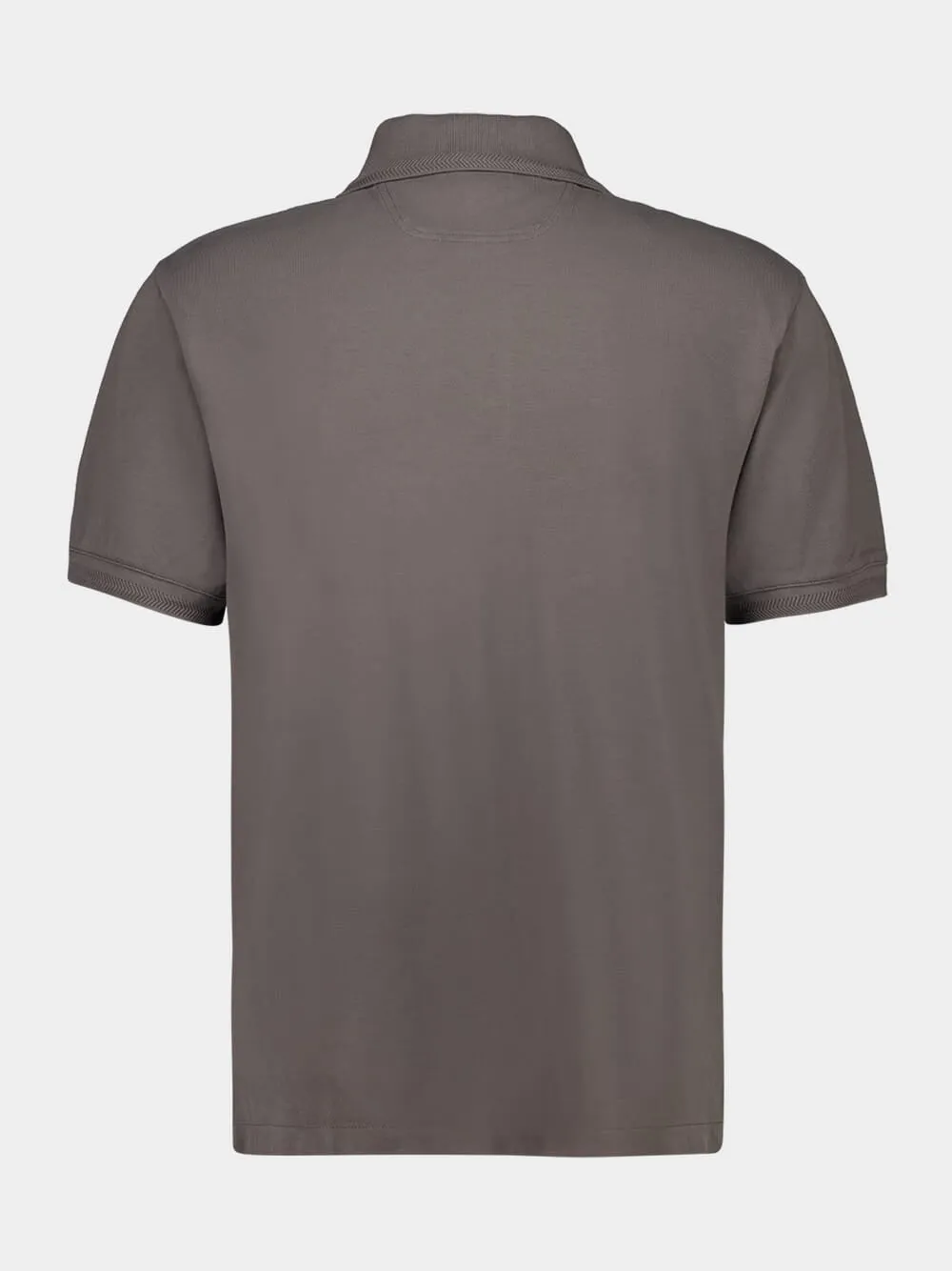 Cedar Grey Horacio Cotton Polo Shirt sold by Fashion Clinic product image thumbnail 2