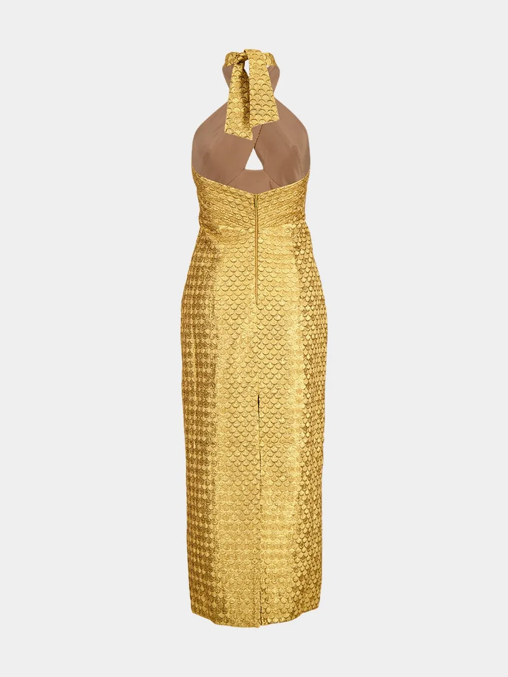 Gold Elegant Expedition Dress sold by Fashion Clinic product image thumbnail 3