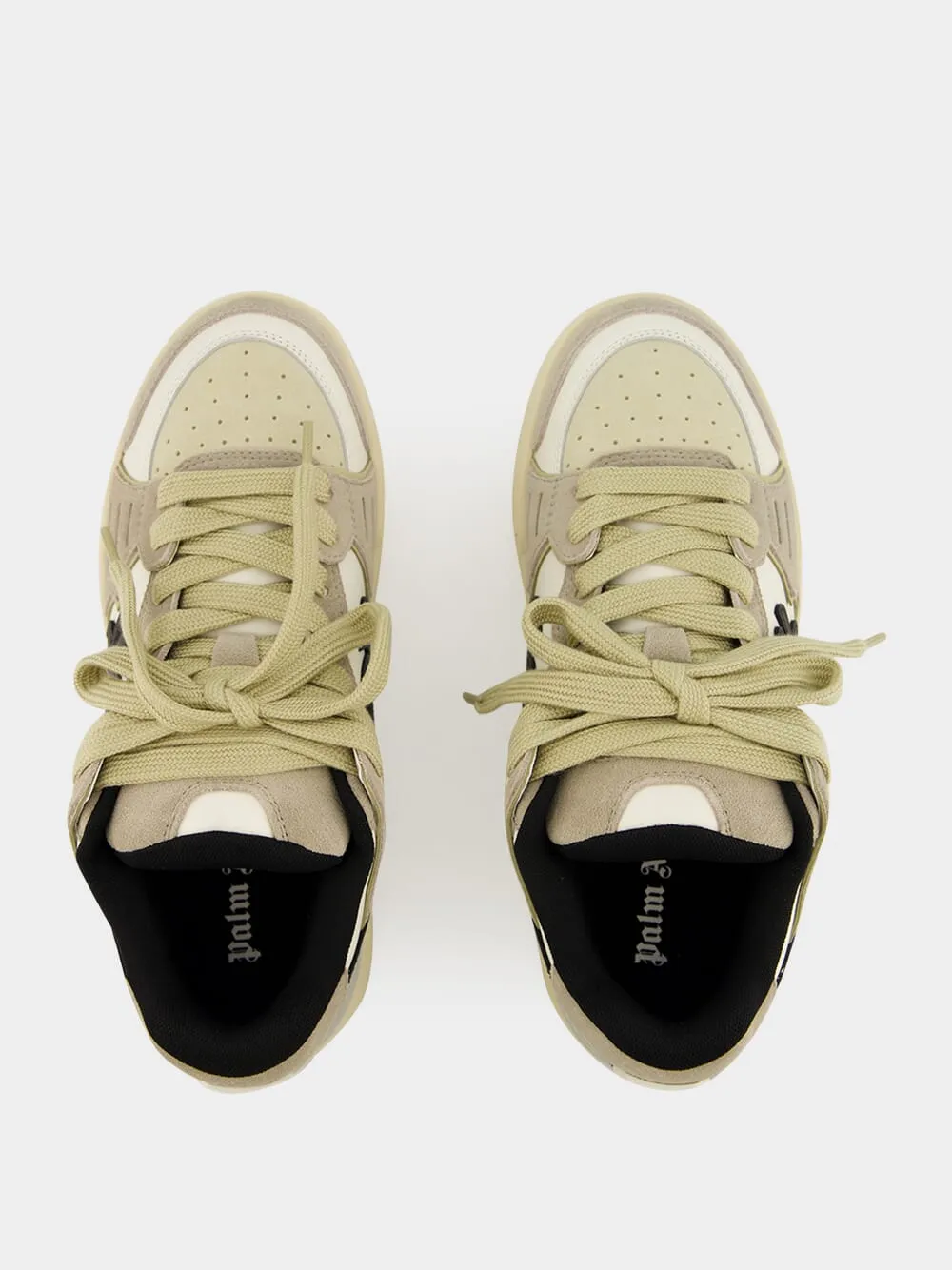 White and Medium Grey Venice Sneakers sold by Fashion Clinic product image thumbnail 4