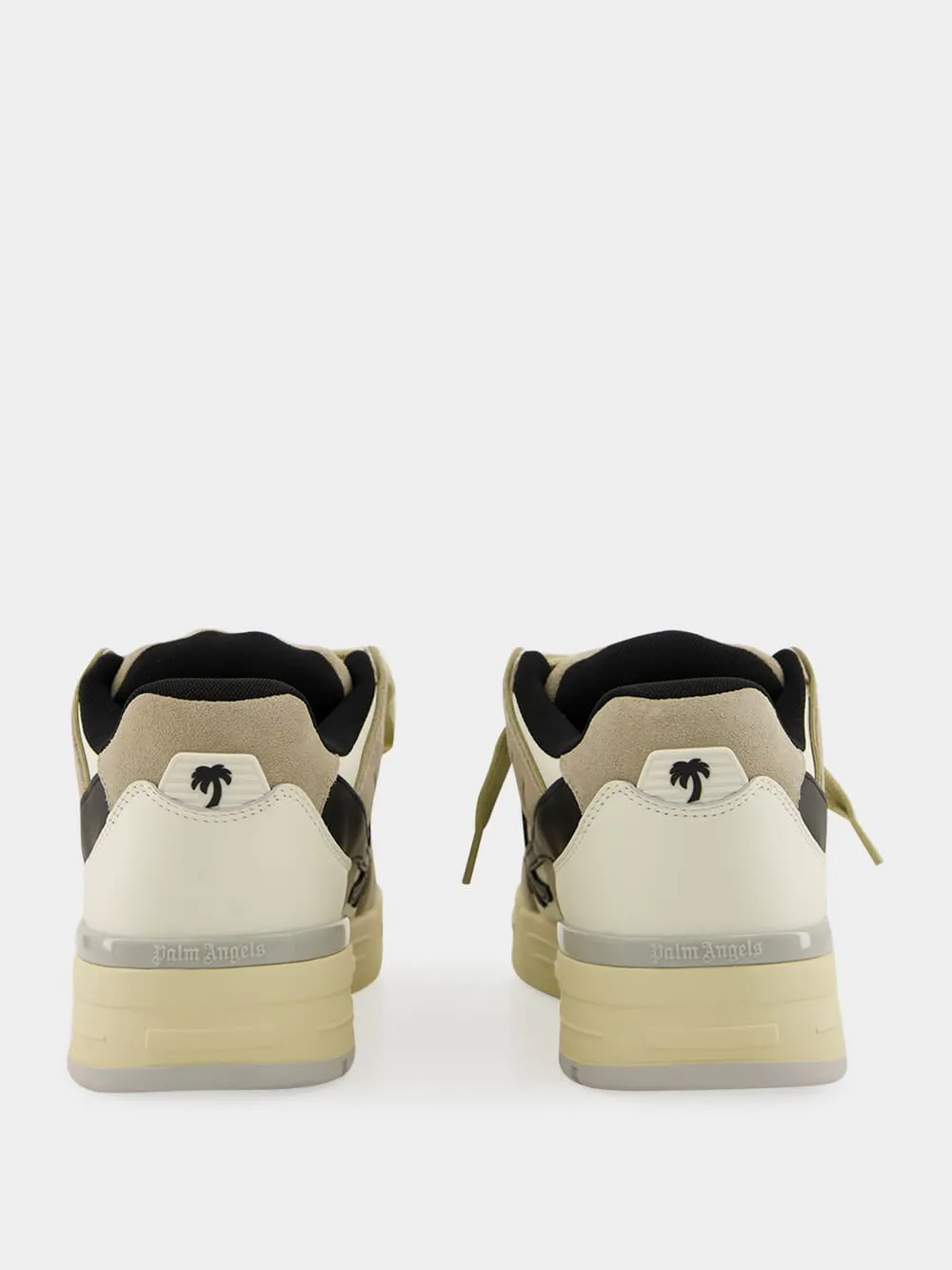 White and Medium Grey Venice Sneakers sold by Fashion Clinic product image thumbnail 5