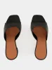 Black Lupita Slipper Nappa sold by Fashion Clinic