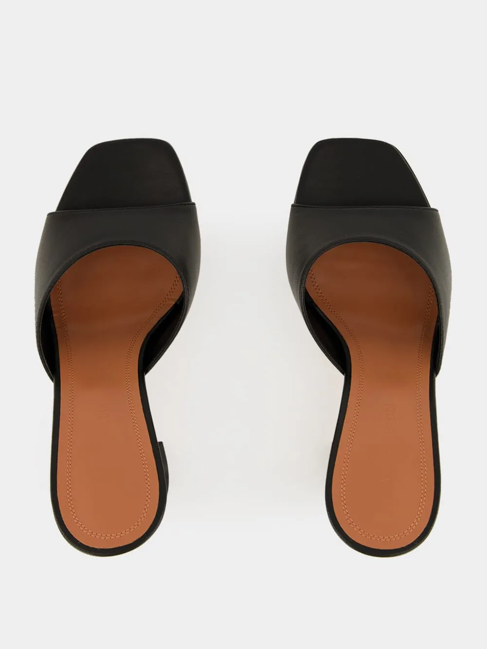 Black Lupita Slipper Nappa sold by Fashion Clinic product image thumbnail 4