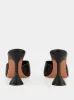 Black Lupita Slipper Nappa sold by Fashion Clinic