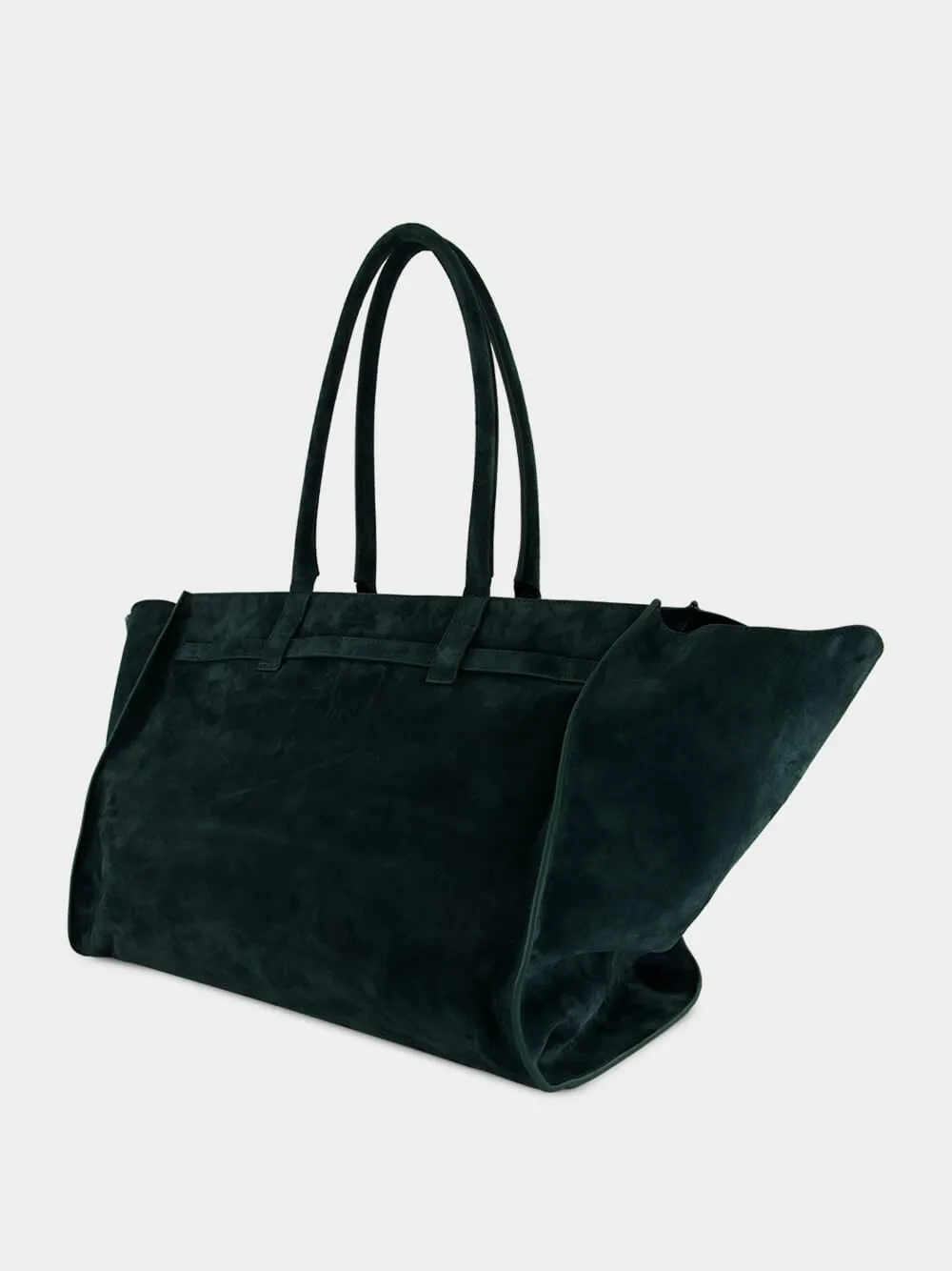 Mame Weekend Suede Bag in Mountain View sold by Fashion Clinic product image thumbnail 4