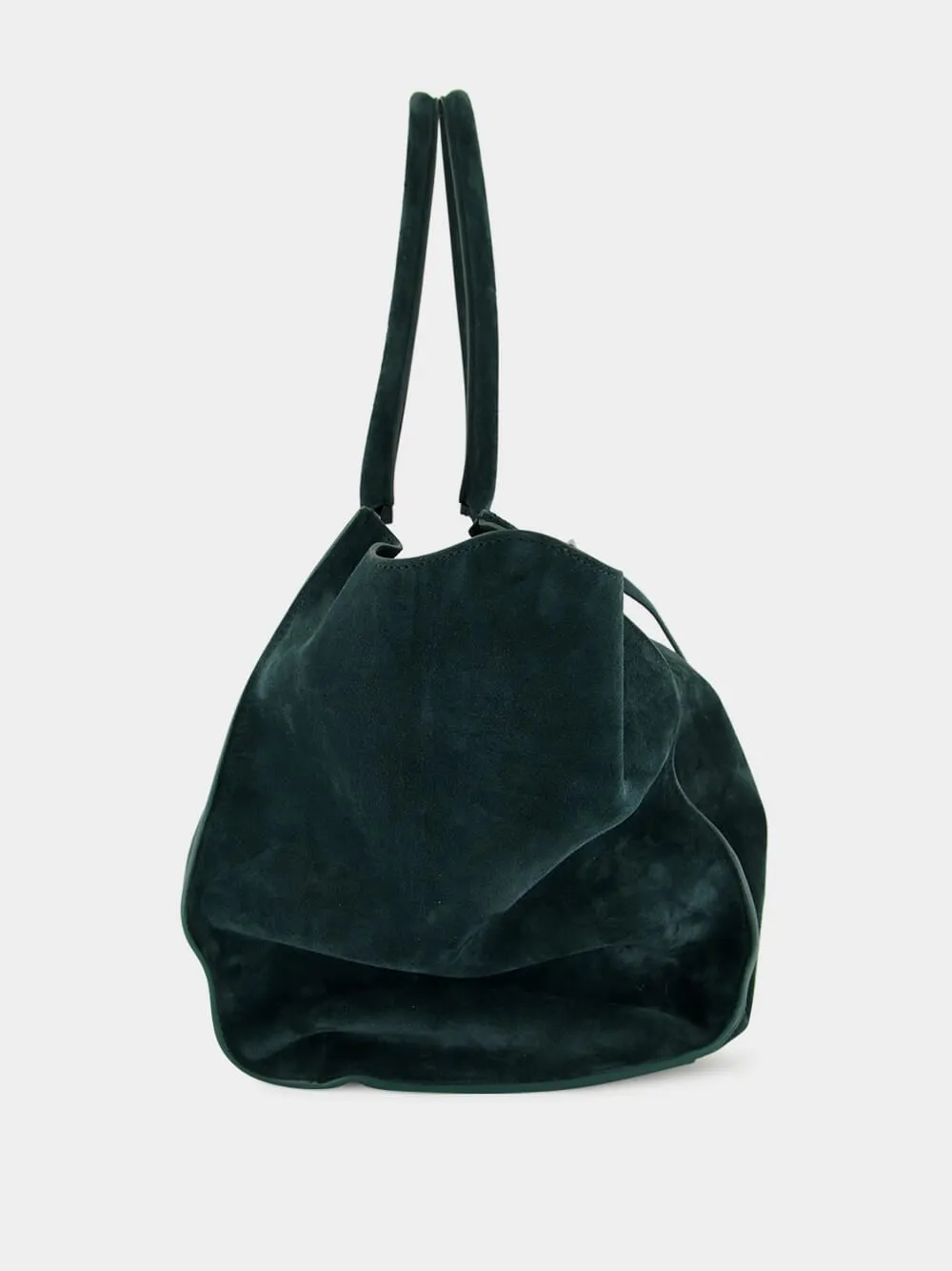 Mame Weekend Suede Bag in Mountain View sold by Fashion Clinic product image thumbnail 3