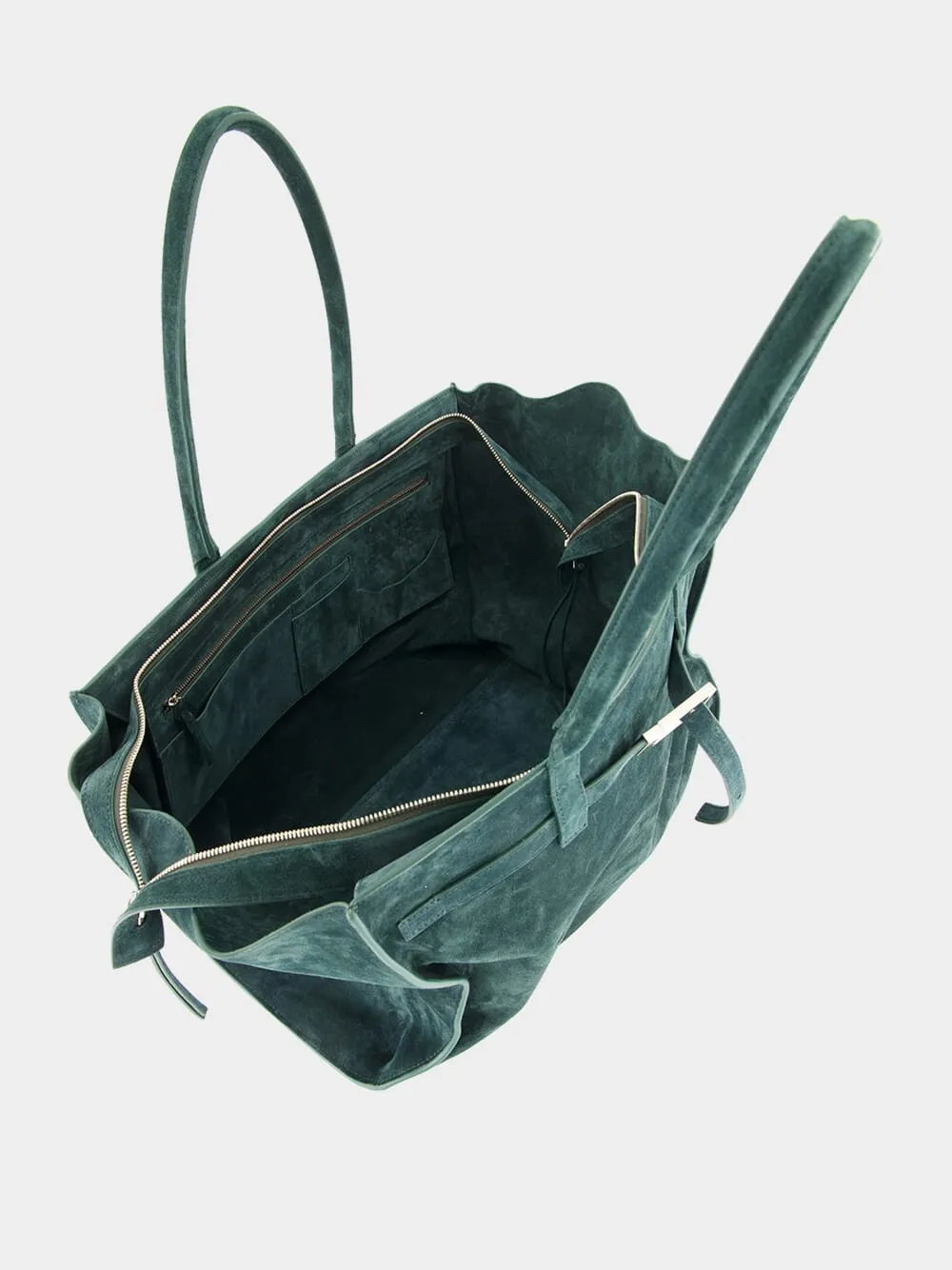 Mame Weekend Suede Bag in Mountain View sold by Fashion Clinic product image thumbnail 5