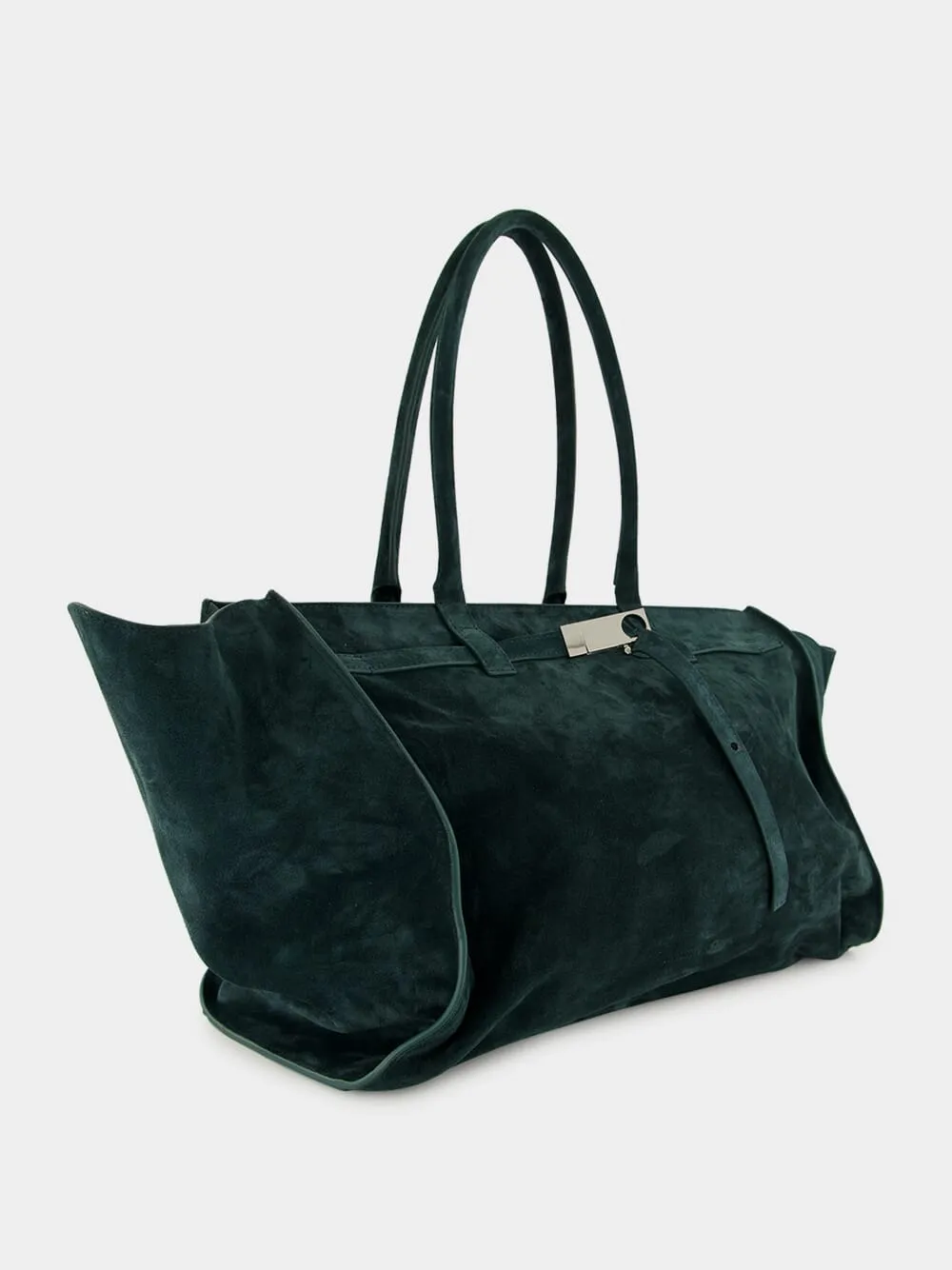 Mame Weekend Suede Bag in Mountain View sold by Fashion Clinic product image thumbnail 2