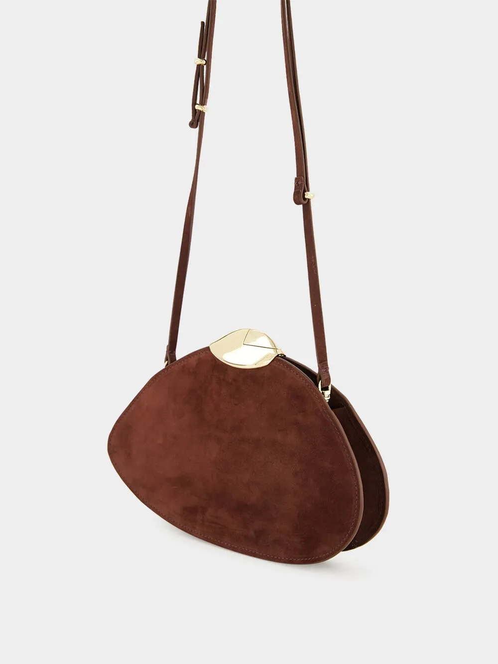 Belle de Jour Nabuk Bag in Mulled Wine sold by Fashion Clinic product image thumbnail 5