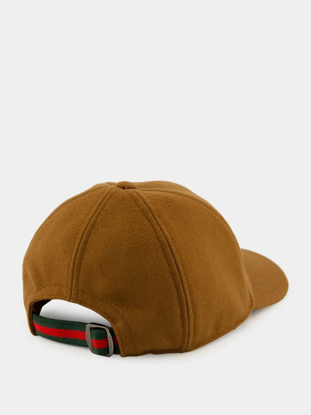 Brown and Dark Green Gucci Baseball Cap sold by Fashion Clinic product image thumbnail 2