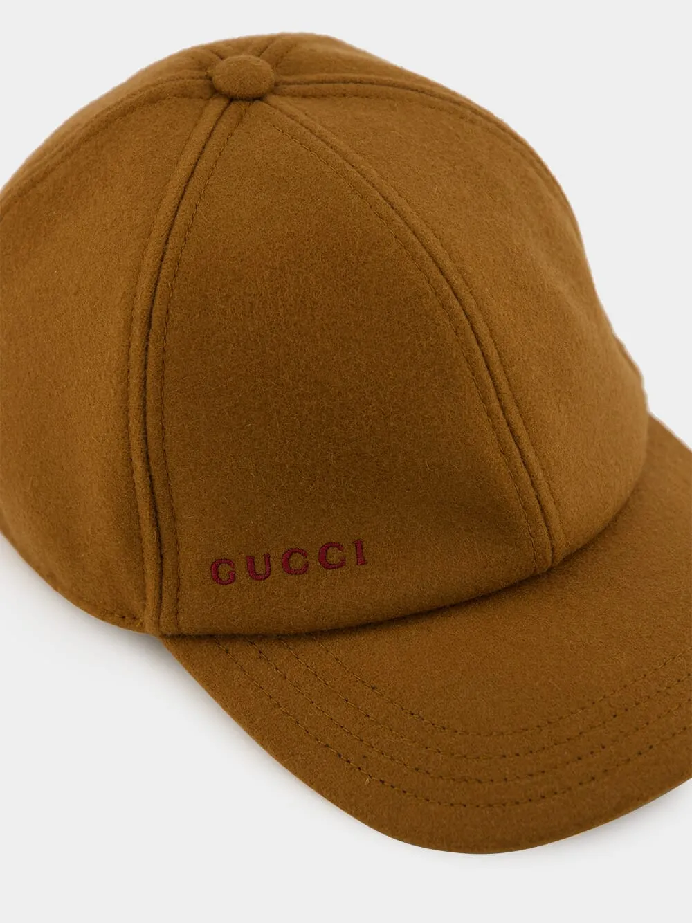 Brown and Dark Green Gucci Baseball Cap sold by Fashion Clinic product image thumbnail 3