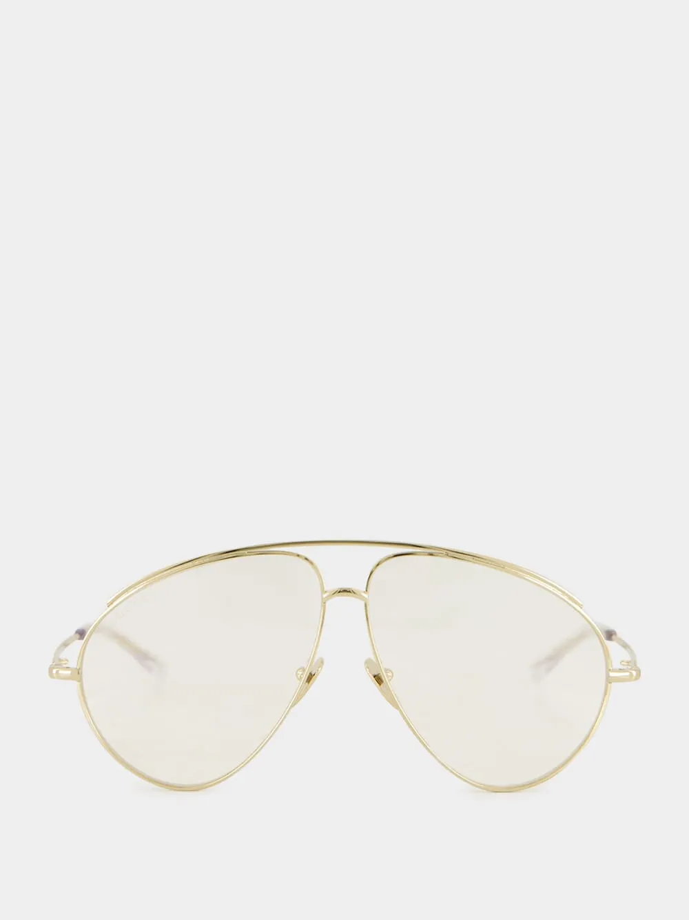 Gold Aviator Optical Sunglasses sold by Fashion Clinic