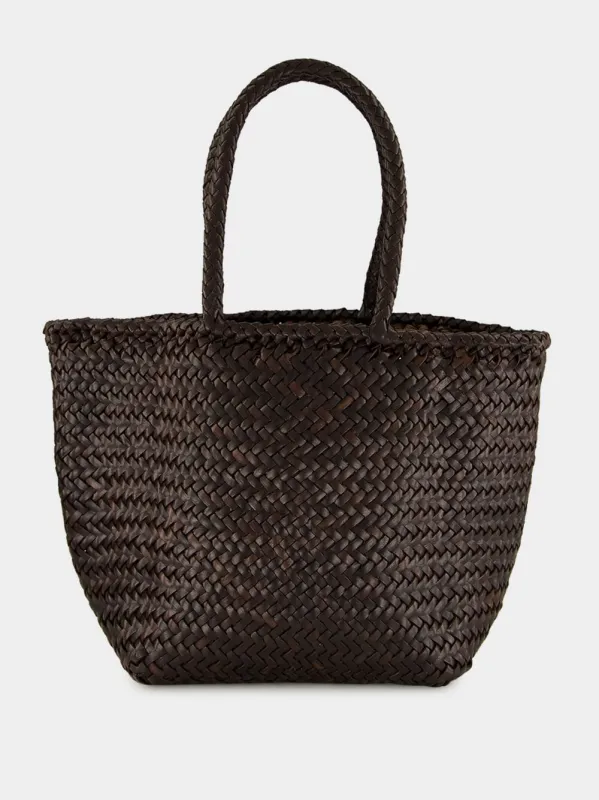 Grace Basket Small in Dark Brown sold by Fashion Clinic