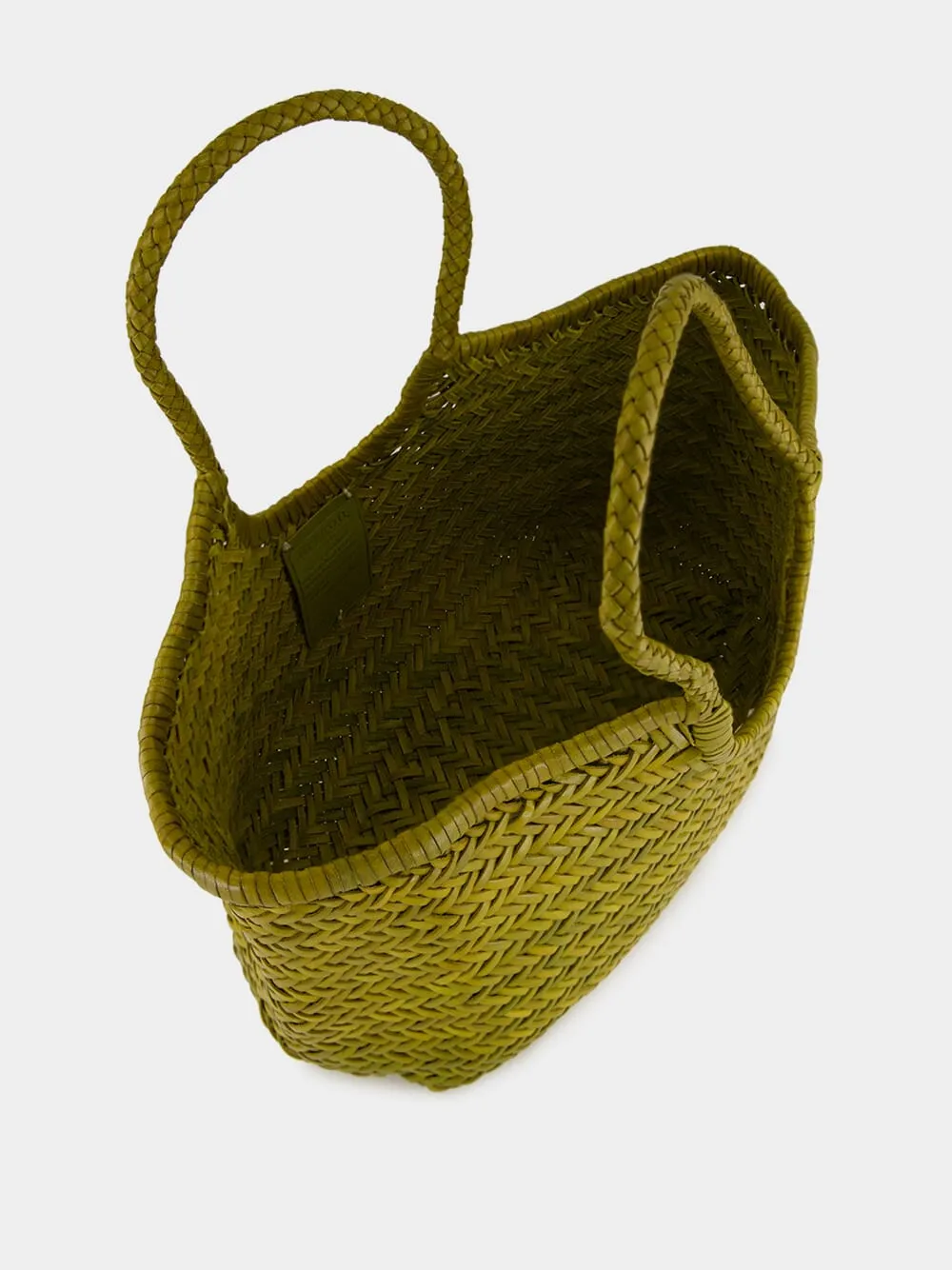 Nantucket Big Basket Bag in Bamboo Green sold by Fashion Clinic product image thumbnail 5