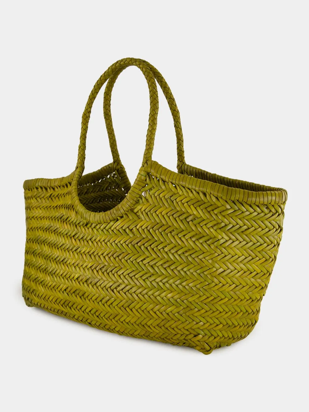 Nantucket Big Basket Bag in Bamboo Green sold by Fashion Clinic product image thumbnail 4