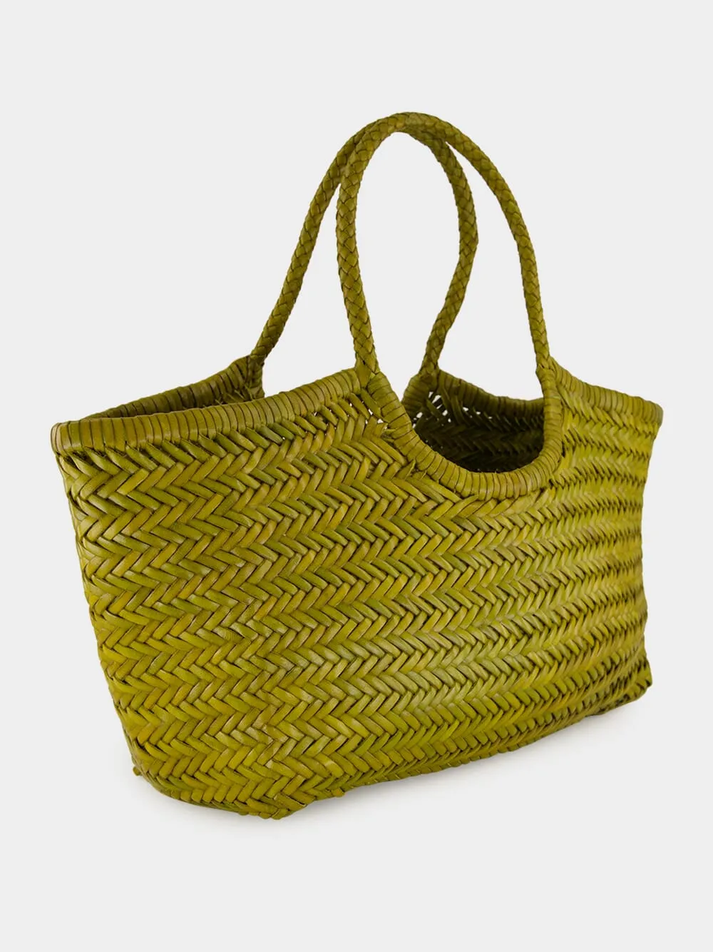 Nantucket Big Basket Bag in Bamboo Green sold by Fashion Clinic product image thumbnail 2