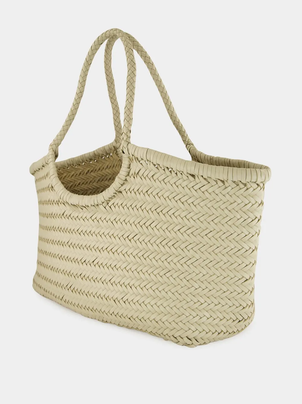 Nantucket Big Basket Bag in Pearl sold by Fashion Clinic product image thumbnail 4
