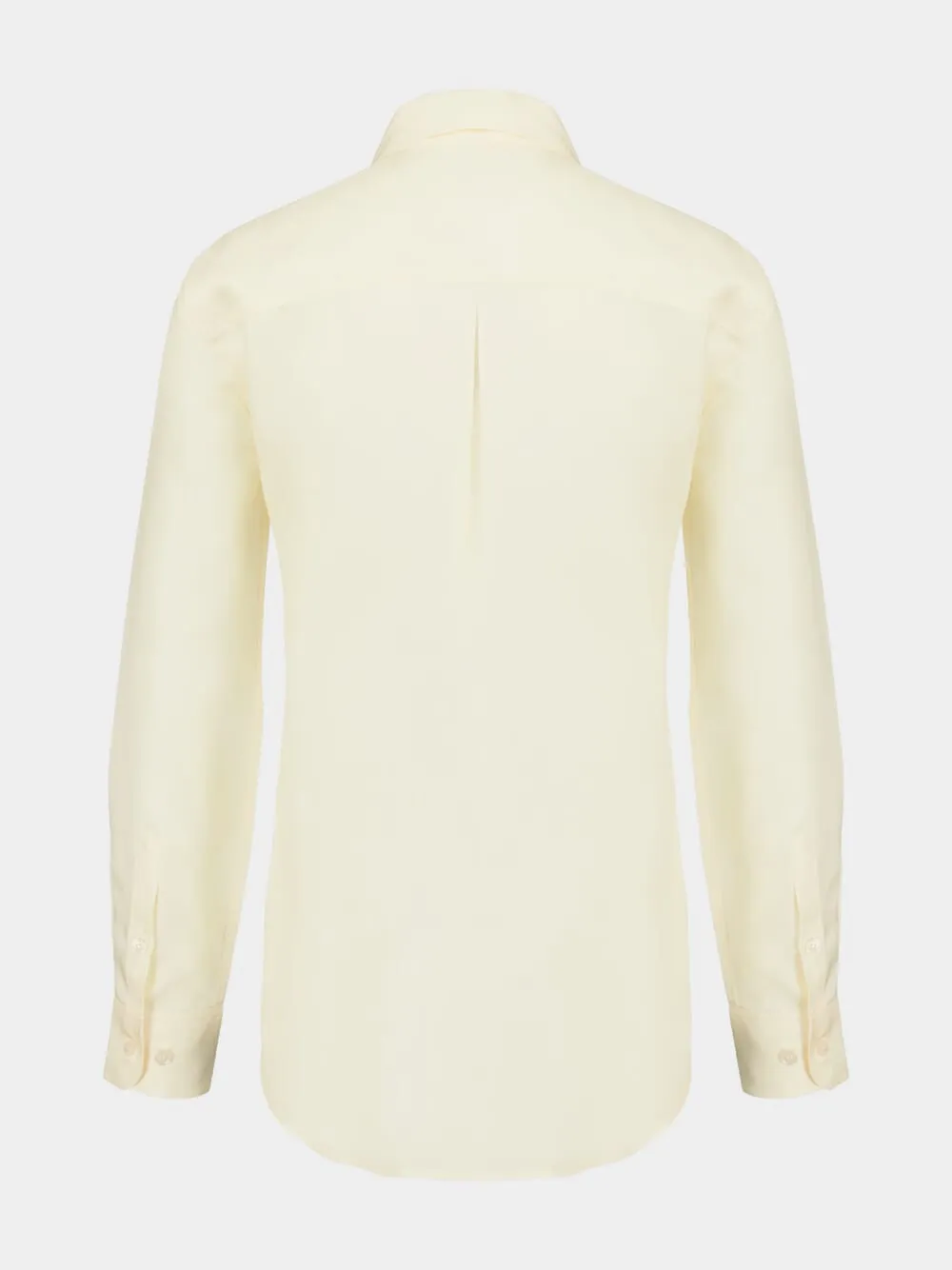Ametista White Silk Twill Shirt sold by Fashion Clinic product image thumbnail 2