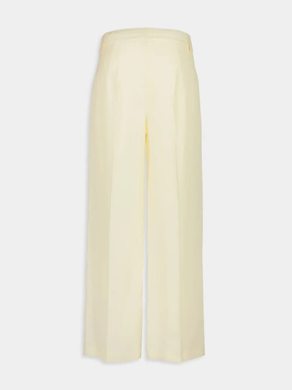 Sonia White Silk Twill Pants sold by Fashion Clinic product image thumbnail 2