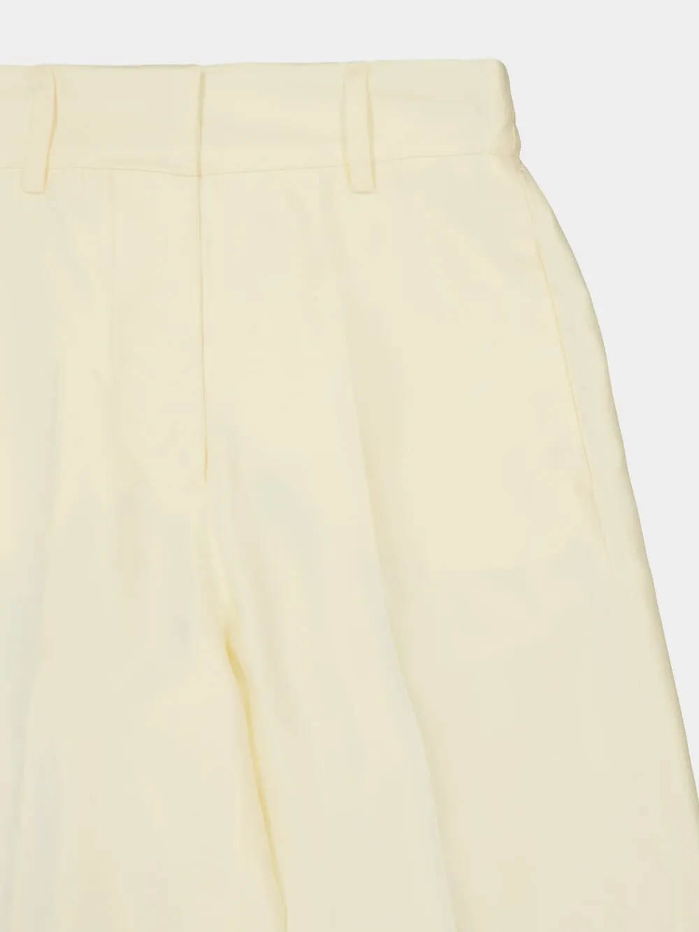 Sonia White Silk Twill Pants sold by Fashion Clinic product image thumbnail 3